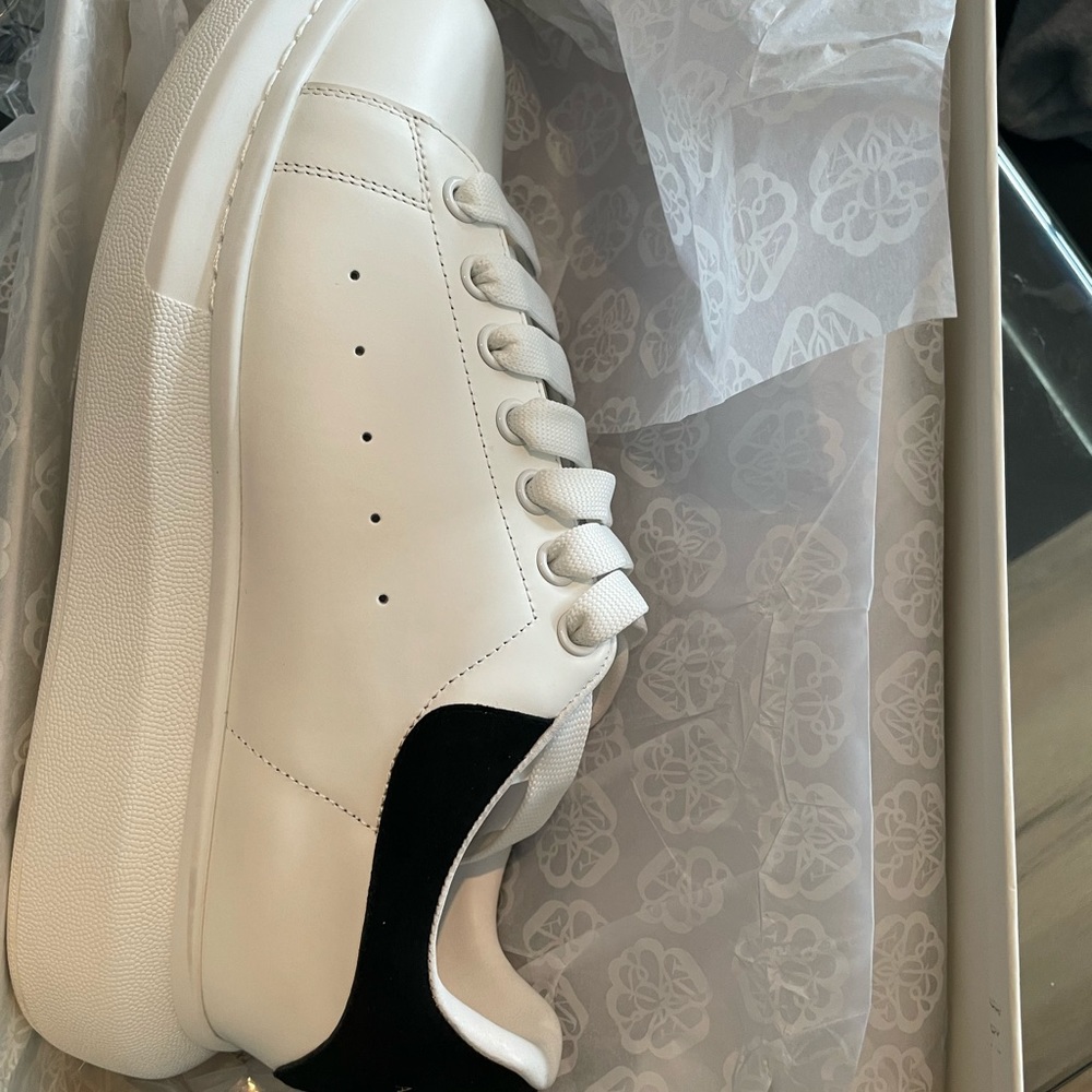 COPY - Alexander McQueen Oversized Sneaker Black and White